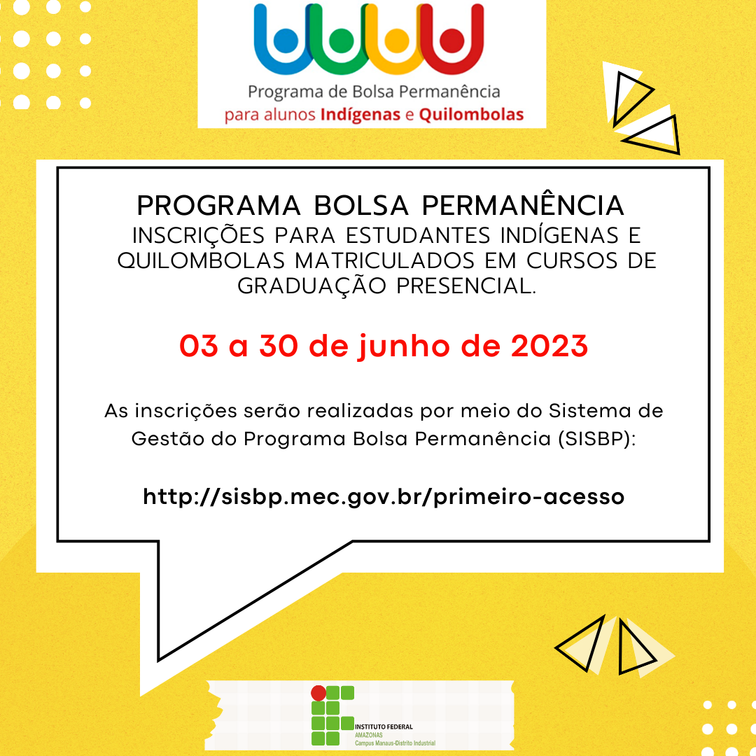 1. lista dos alunos contemplados com a Bolsa PermanÃªncia