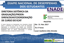 Palestra Exame Nacional de Desempenho dos Estudantes