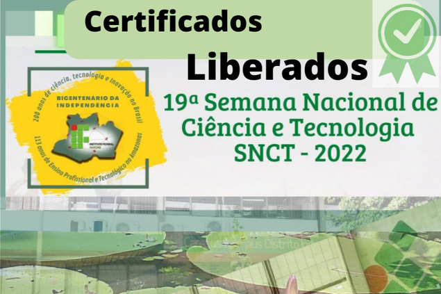 Já estão disponíveis os Certificados de Participação na SNCT 2022