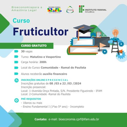 Fruticultor - EDITAL Nº 02/2024