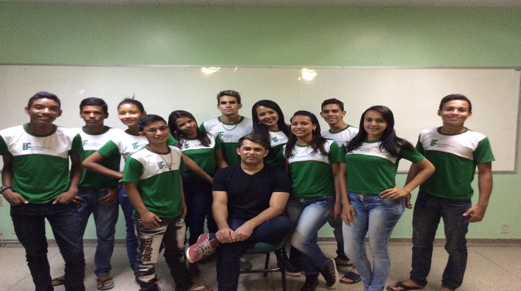 Equipe de participação - Alunos e Professor Orientador 