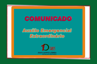 O Auxílio será destinado aos estudantes regularmente matriculados e com frequência regular nos cursos ofertados pela instituição.