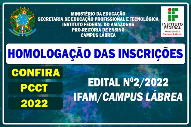 Edital N°. 02/2022/IFAM/CAMPUS LÁBREA