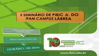 II SEMINÁRIOS DE PIBIC Jr. IFAM CAMPUS LÁBREA