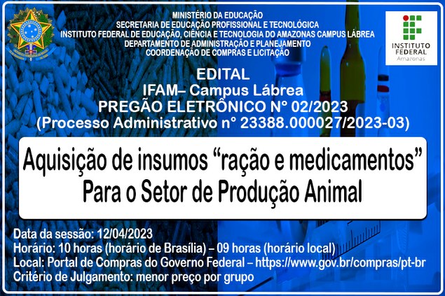 Pregão Eletrônico Nº 02/2023