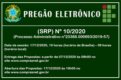 O objeto da presente licitação é a escolha da proposta mais vantajosa para aquisição de equipamentos necessários para a implementação do projeto da marcenaria do campus.