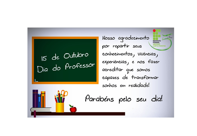 Dia do Professor 