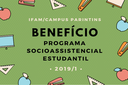 Programa Socioassistencial 2019.1