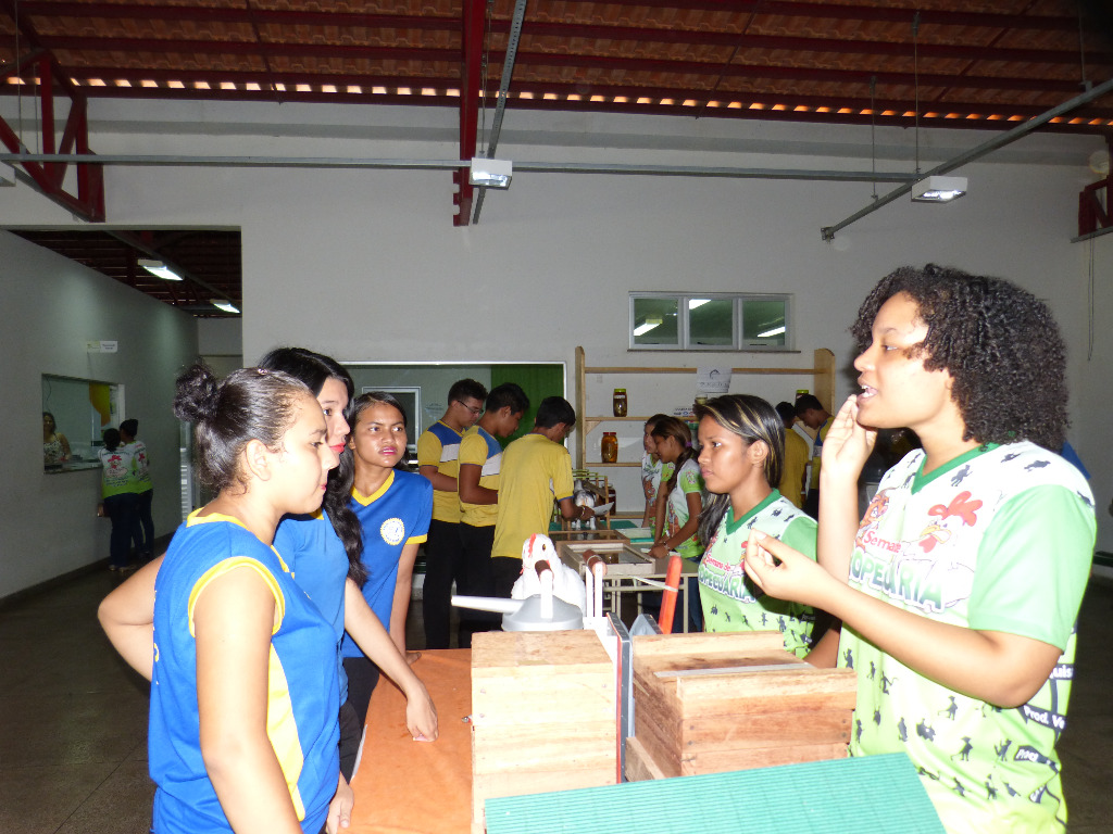 Exposição dos trabalhos desenvolvidos pelos discentes do Curso Técnico em Agropecuária 