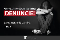 Campanha contra o Abuso sexual.