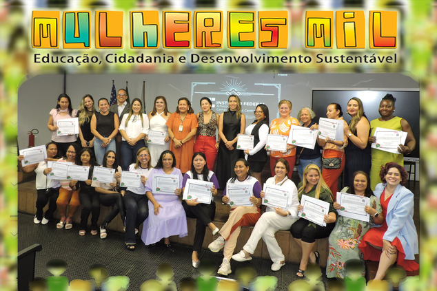 Cerimônia de Certificação das alunas do Programa Mulheres Mil