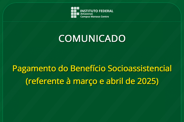 COMUNICADO DA DIRETORIA DE ADMINISTRAÇÃO E PLANEJAMENTO
