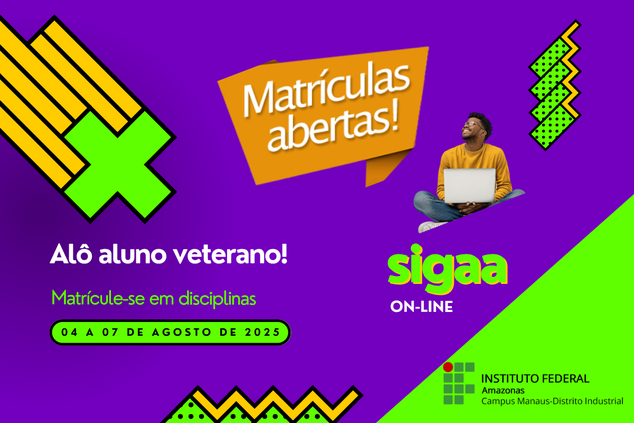 MATRÍCULAS DE ALUNOS VETERANOS