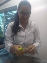 Periquito Australiano submetido a exame de triagem – Aula Professor Eduardo Sousa.
