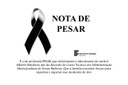 Nota de pesar