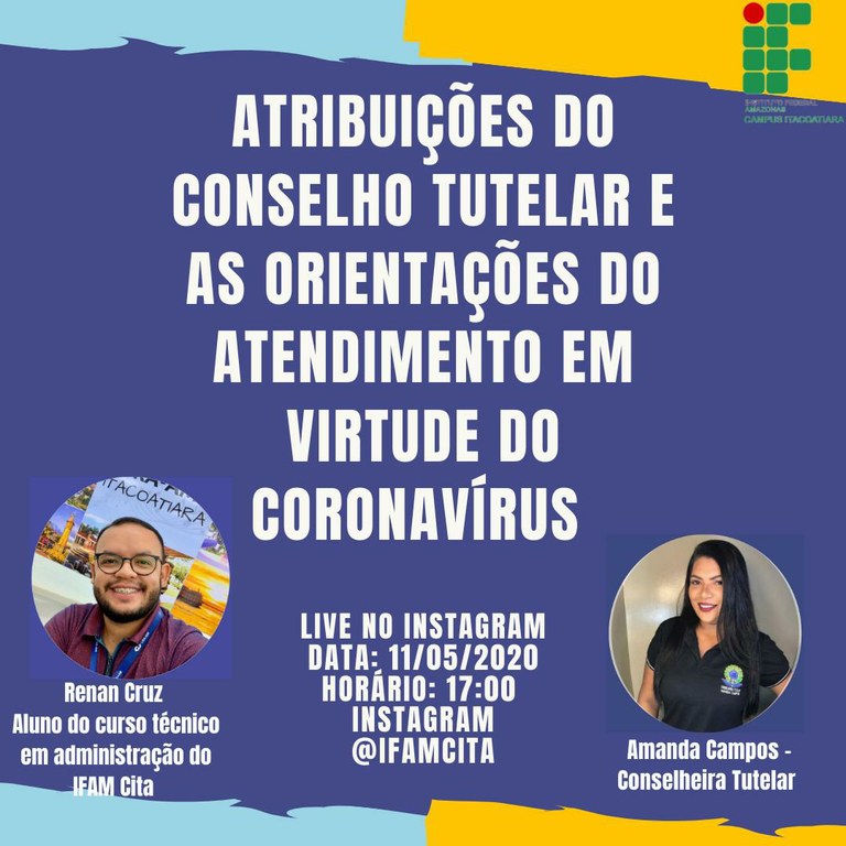 Live com o Conselho Tutelar