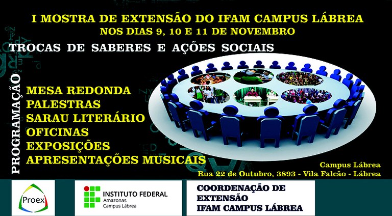 I MOSTRA DE EXTENSÃO DO IFAM CAMPUS LÁBREA