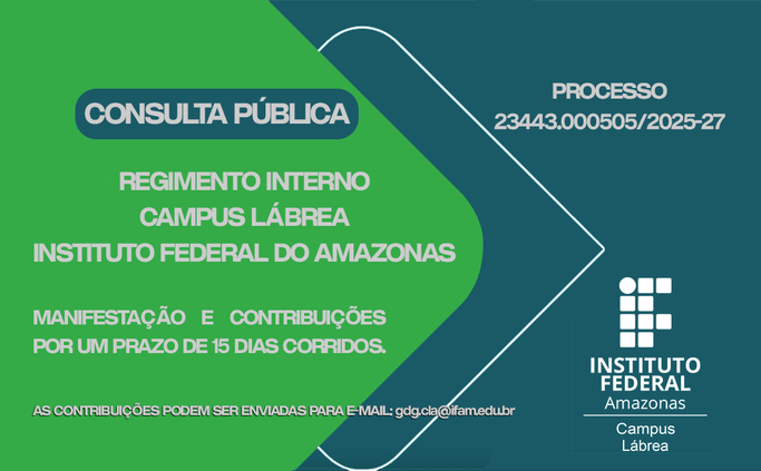 Consulta Pública Processo 23443.000505/2025-27