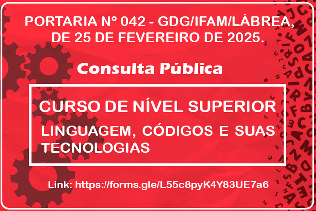 Curso de Nível Superior, do Eixo de Linguagens, Códigos e suas Tecnologias