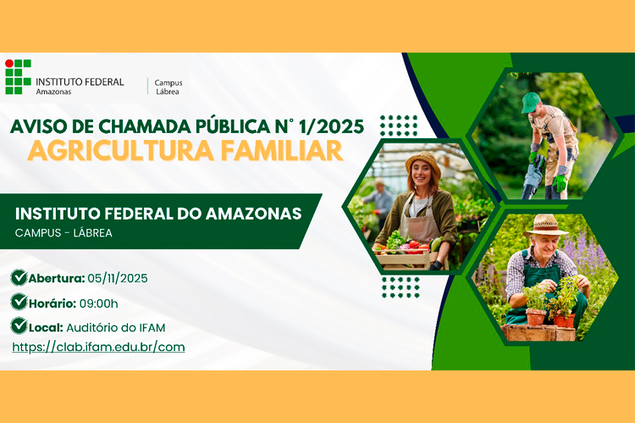 Edital Chamada Pública Nº 001/2025