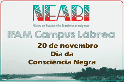 Dia 20 de novembro, Dia da Consciência Negra e de Zumbi dos Palmares.