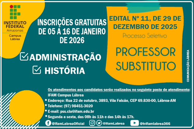 PSS de Professor Substituto