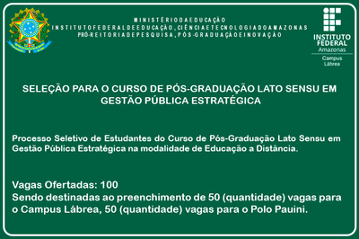 O curso será oferecido (gratuitamente), com duração de 18 (dezoito) meses.