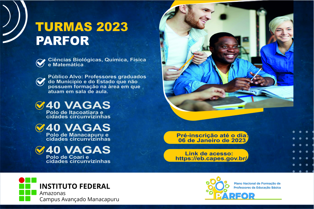 CHAMADA PARFOR 2023