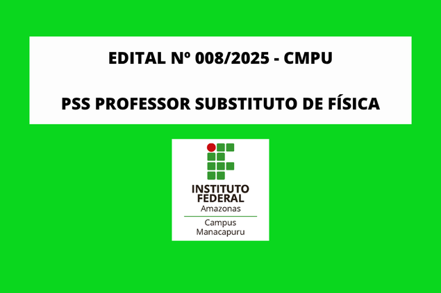 Processo Seletivo Simplificado - Professor Substituto Física