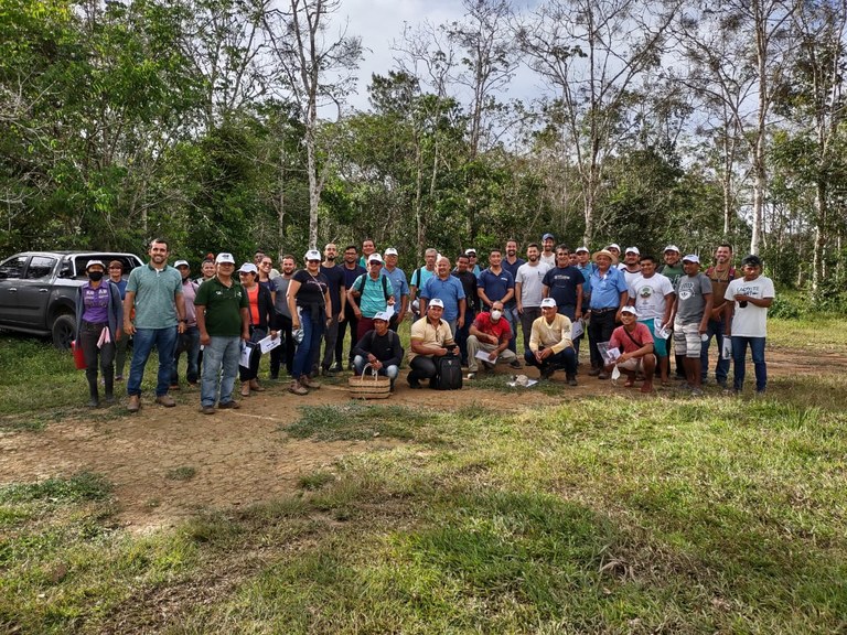 Produtores locais participantes do evento