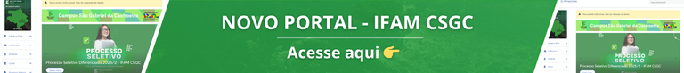 Novo portal IFAM CSGC