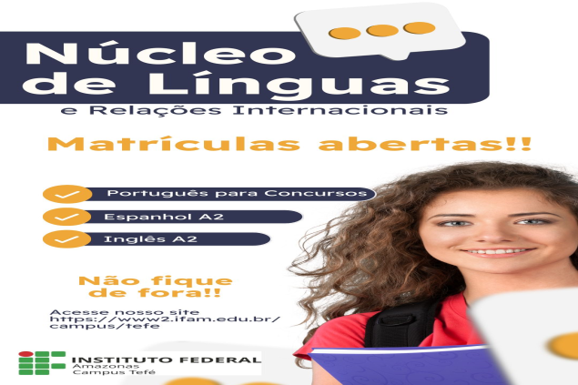 PSS PARA PREENCHIMENTO DE VAGAS PARA OS CURSOS GRATUITOS DE LÍNGUAS ADICIONAIS
