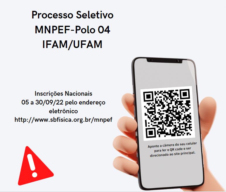 Inscrições SBF 2023 Qr Code