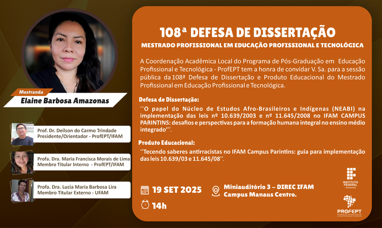 108º Convite Defesa de dissertação - Elaine - Convite.png